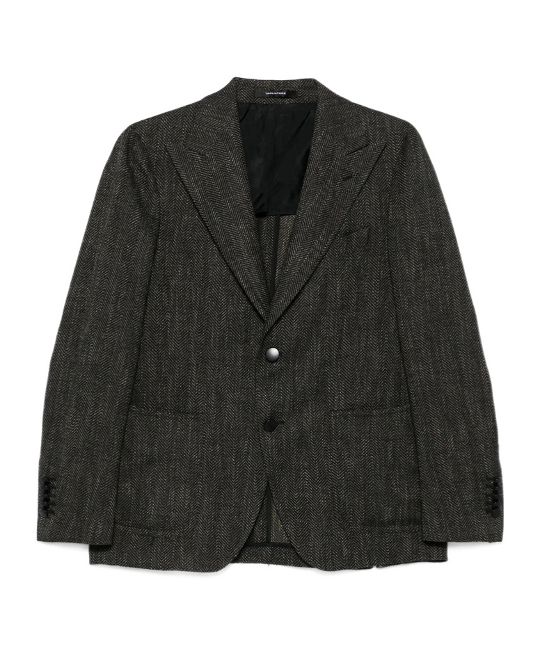 Tagliatore Green Jackets In Black