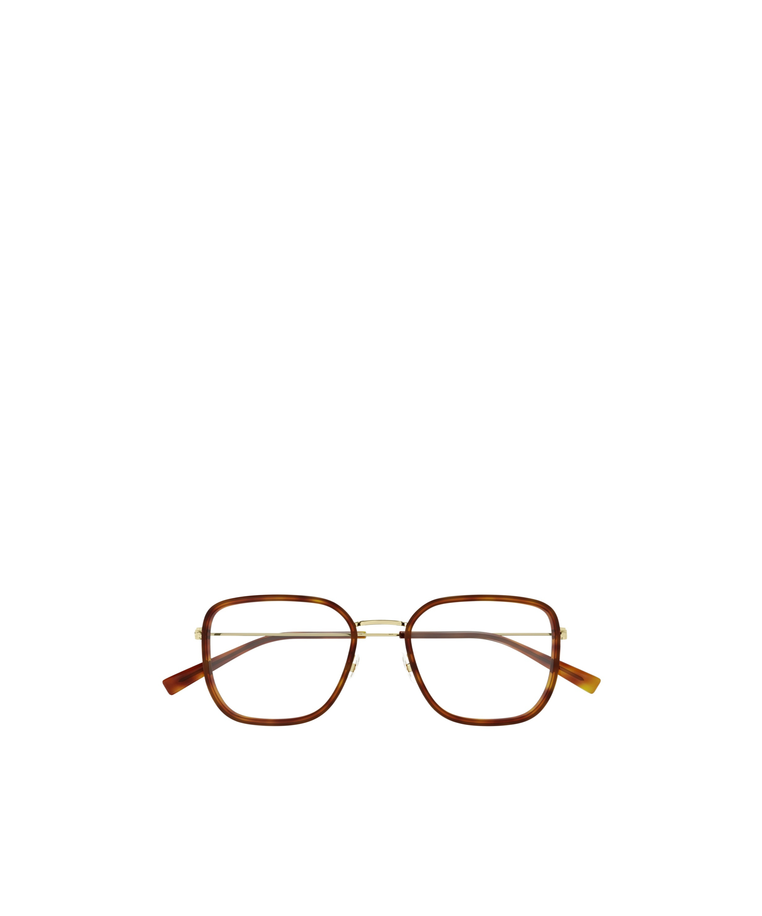 Gucci Eyewear Square Frame Glasses In Brown