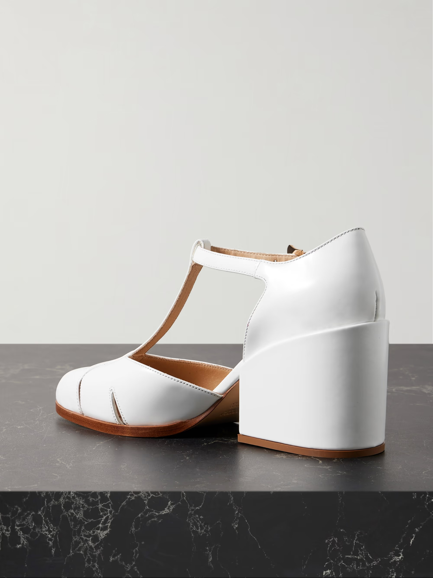Gabriela Hearst Evita High Heels In White