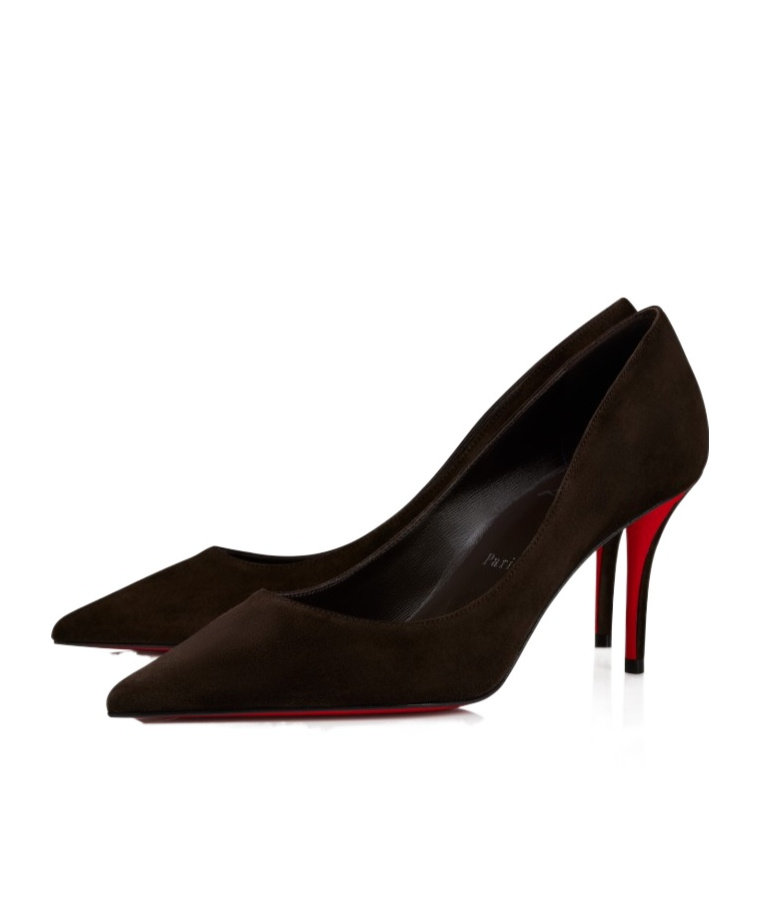 Christian Louboutin 80 Mm Pumps In Brown