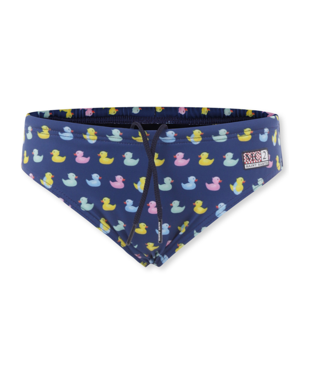MC2 SAINT BARTH BLUE SWIM SHORTS FOR BOY WITH DUCK