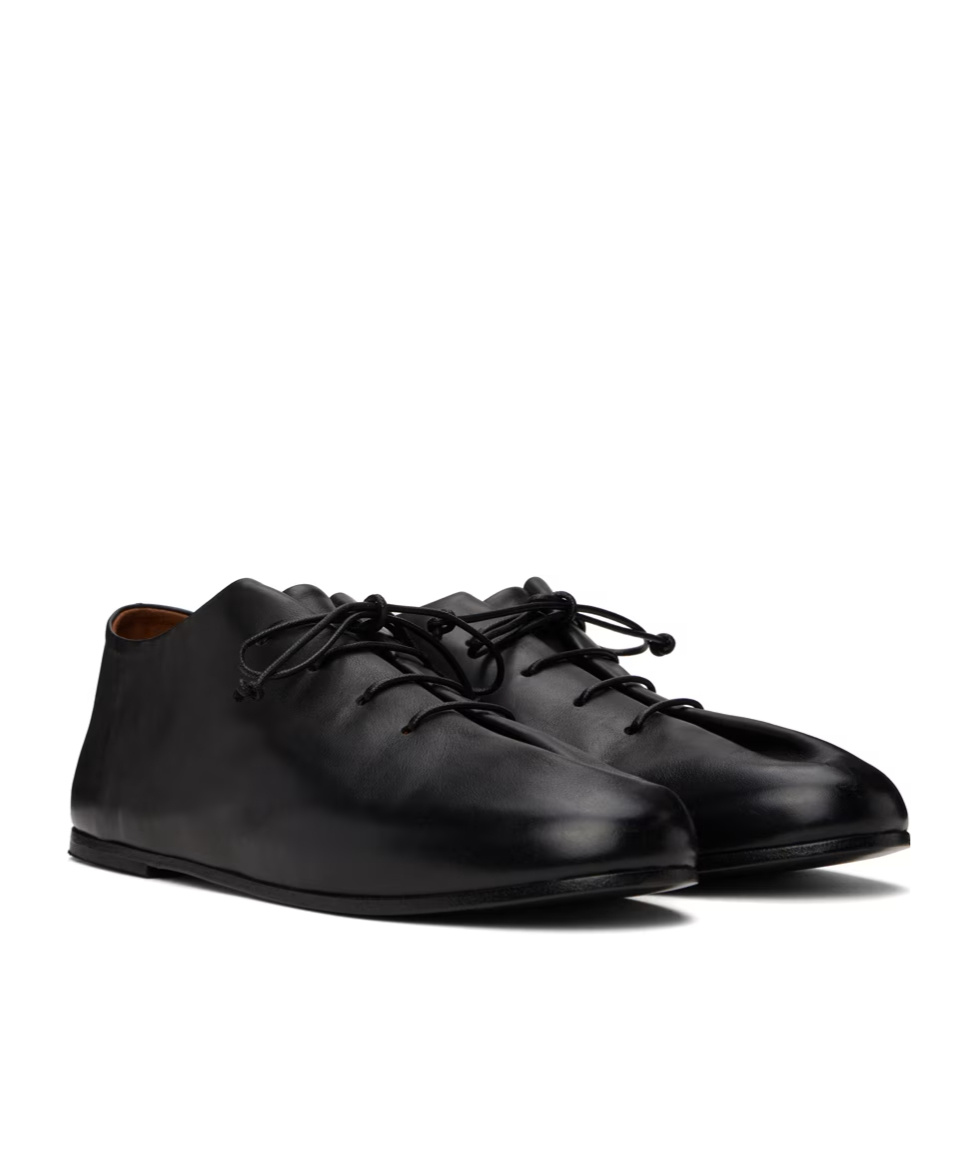 Marsèll Leather Lace-up Shoes In Black