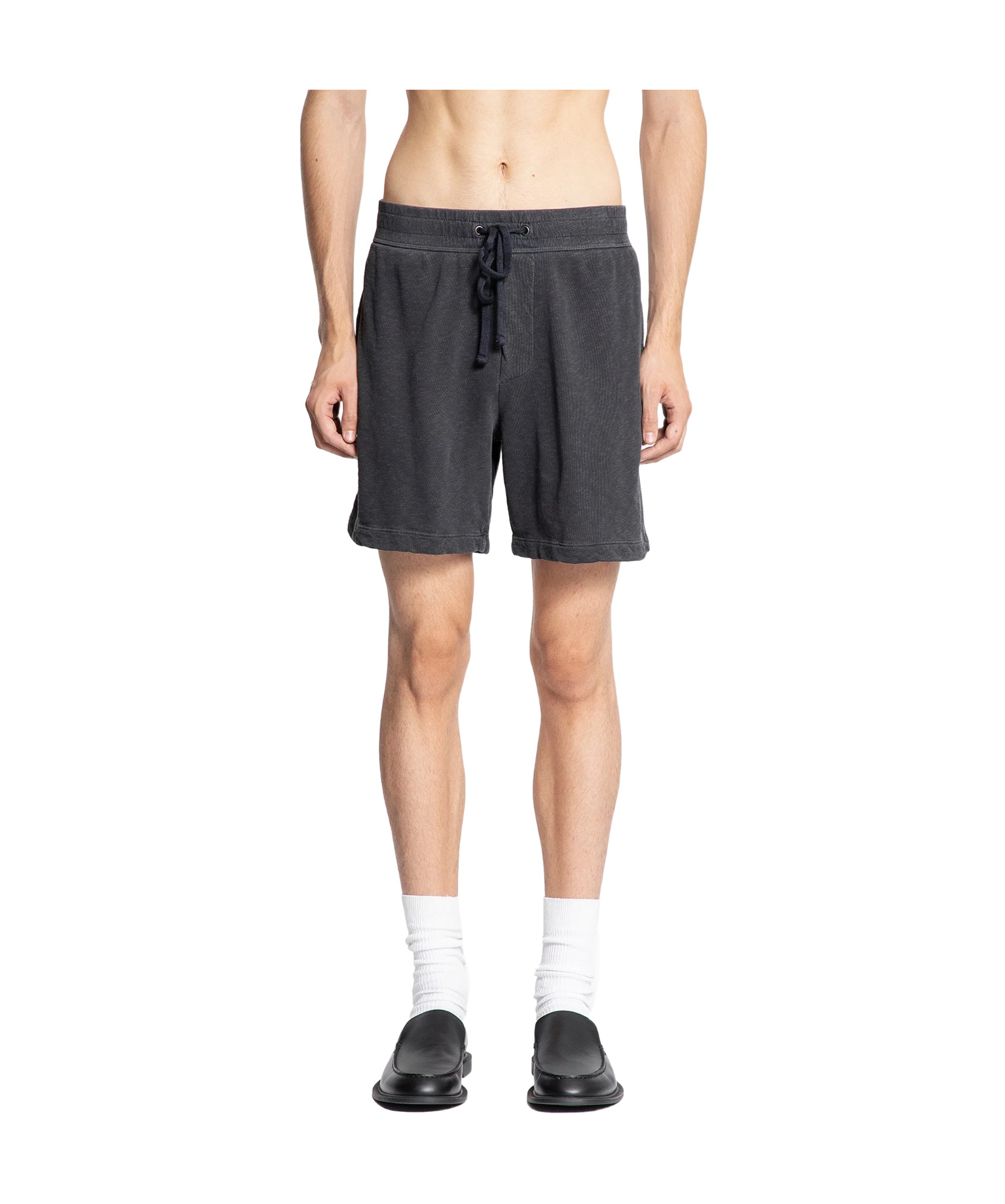 James Perse Drawstring Shorts In Blue