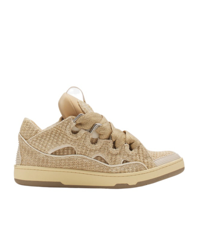 Lanvin Curb Lace-up Sneakers