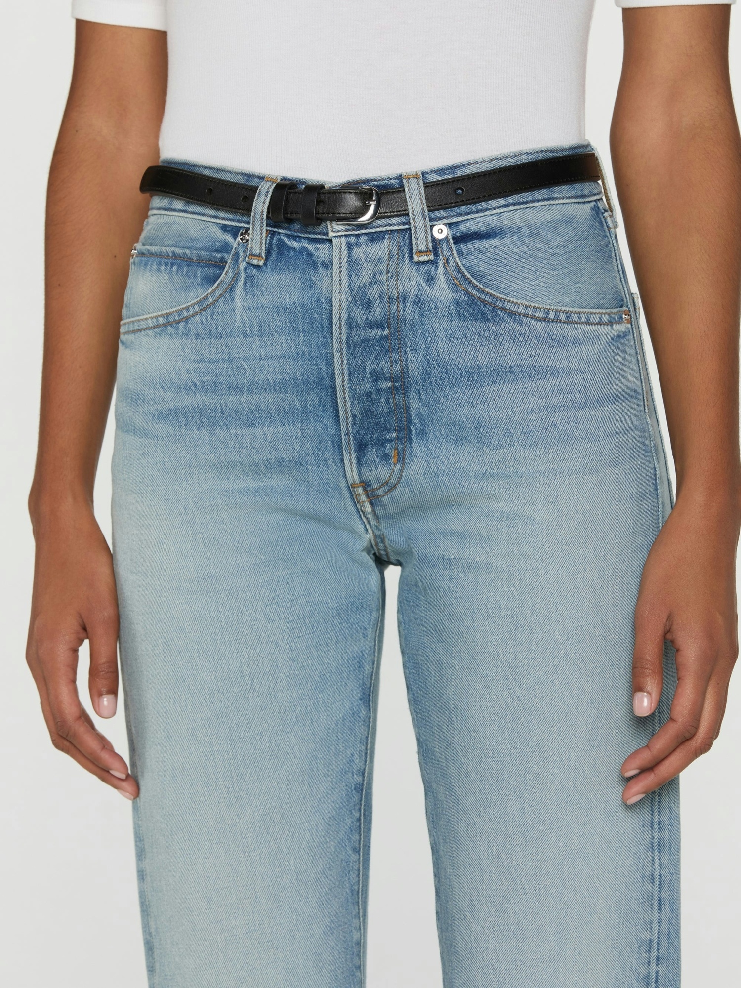 FRAME BELT-LOOP JEANS