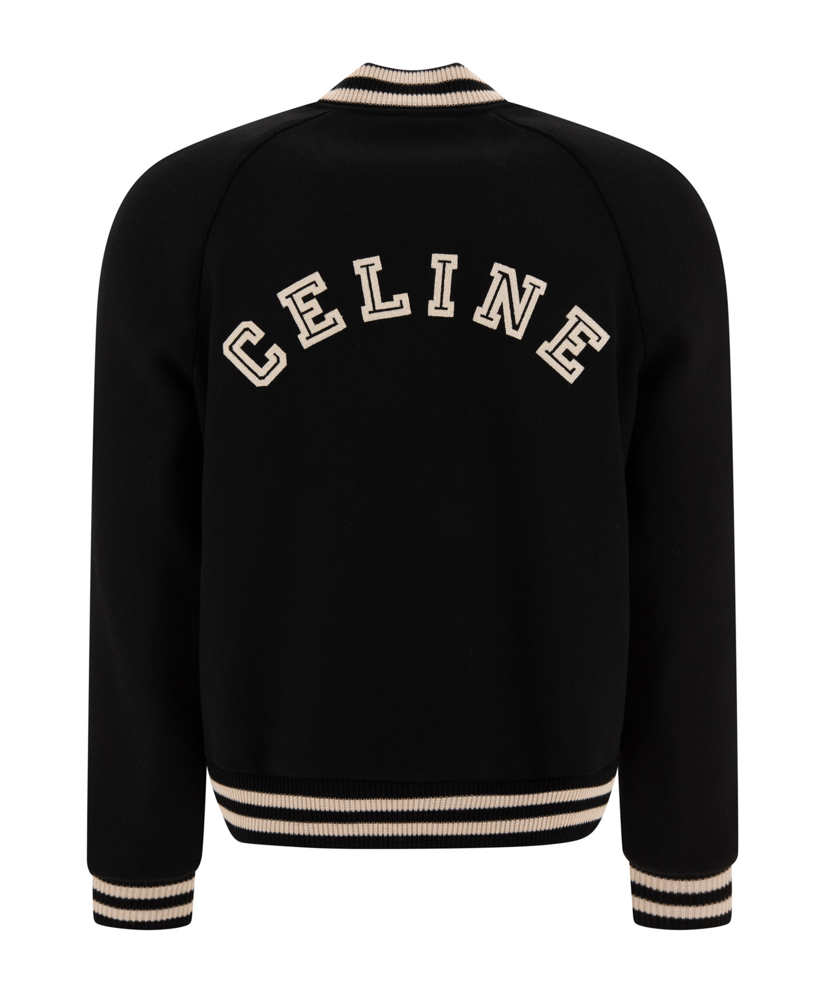 Celine Long-sleeved Casual Jacket In Black