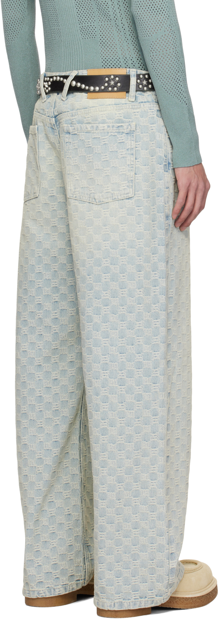 Misbhv Monogram Straight-leg Jeans