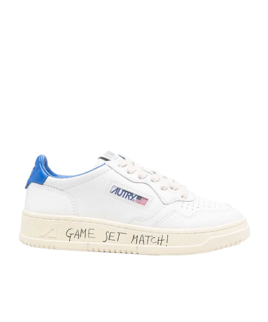 Shop Autry Laced Sneakers In White