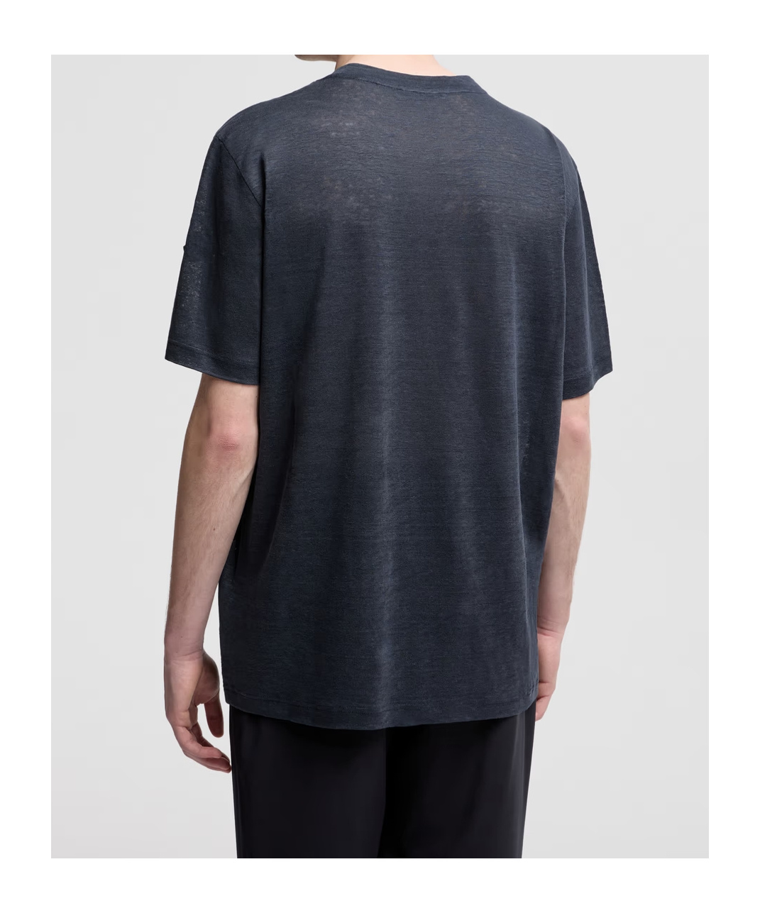 Moncler Logo Linen T-shirt