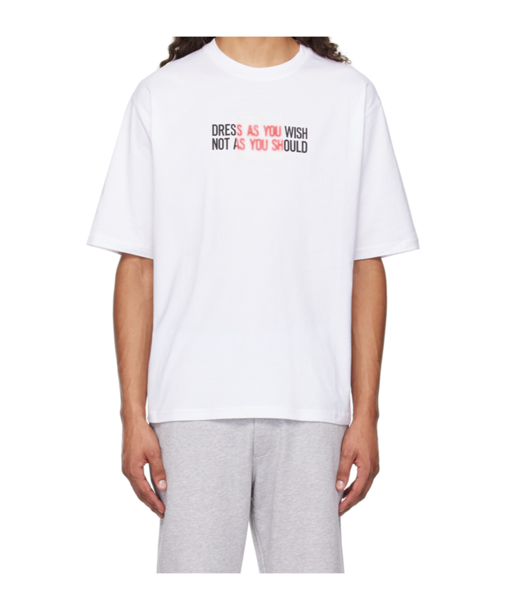Moschino T-shirt With Logo In White