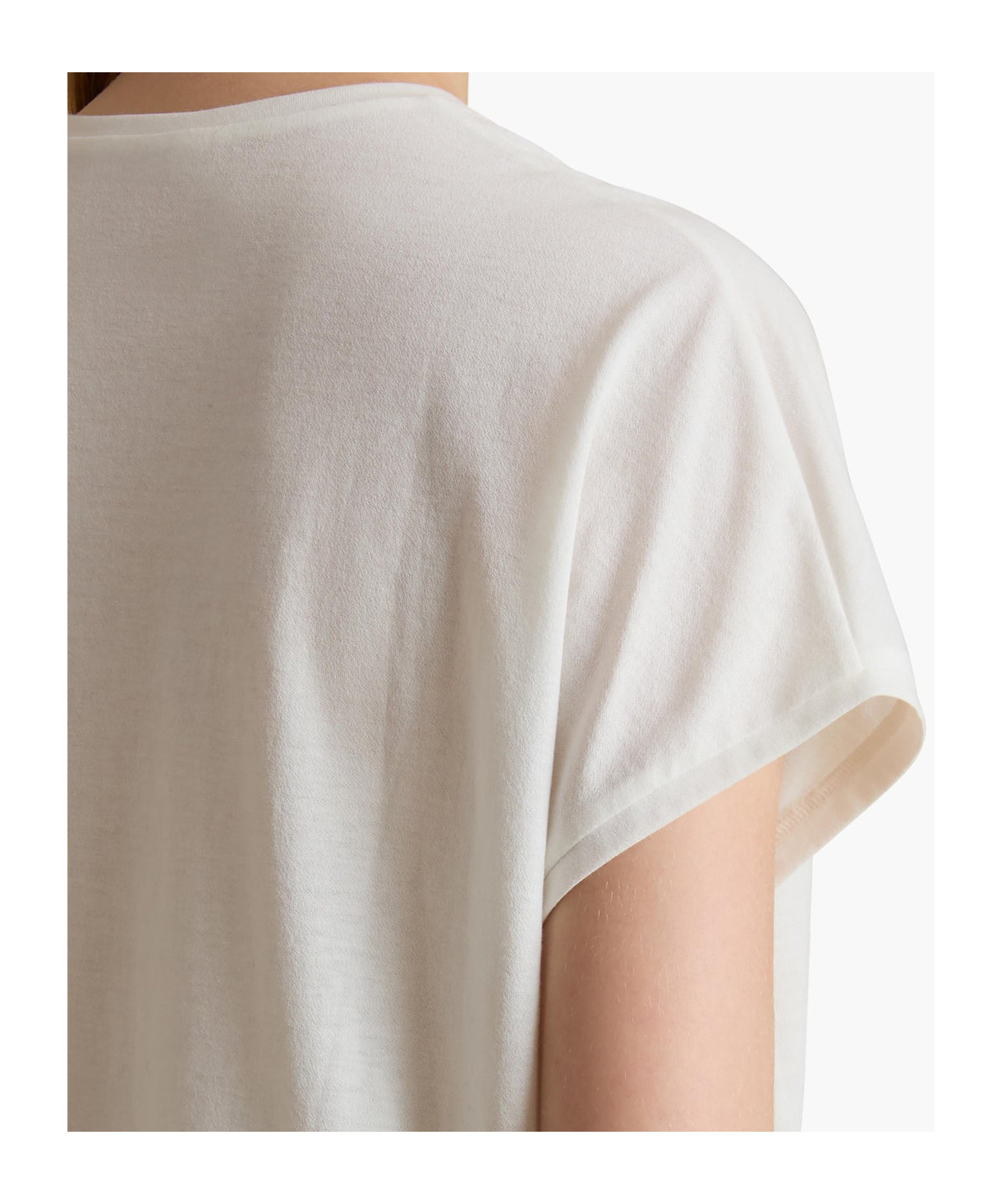 Shop Khaite Devra T-shirt In White