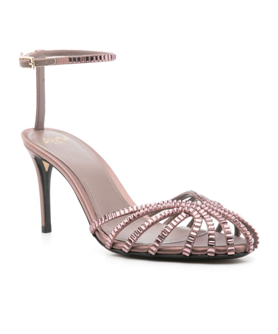Alev� Penelope High-heeled Sandals In Nude