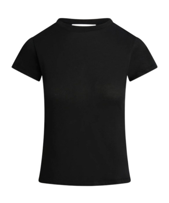 Aya Muse Crew Neck T-shirt In Black