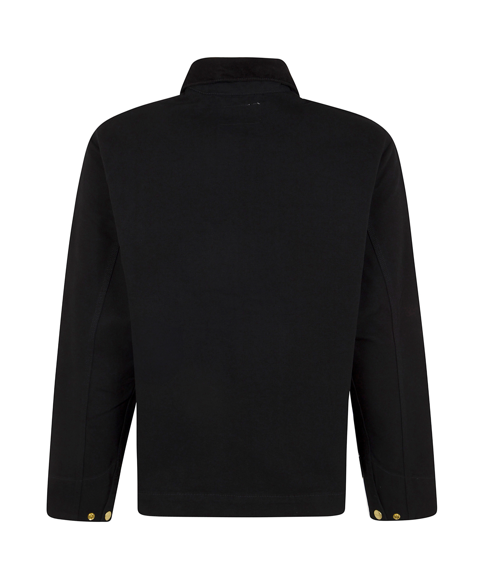 Carhartt Structured Collared Front Pocket Long Sleeve Jacket In Black