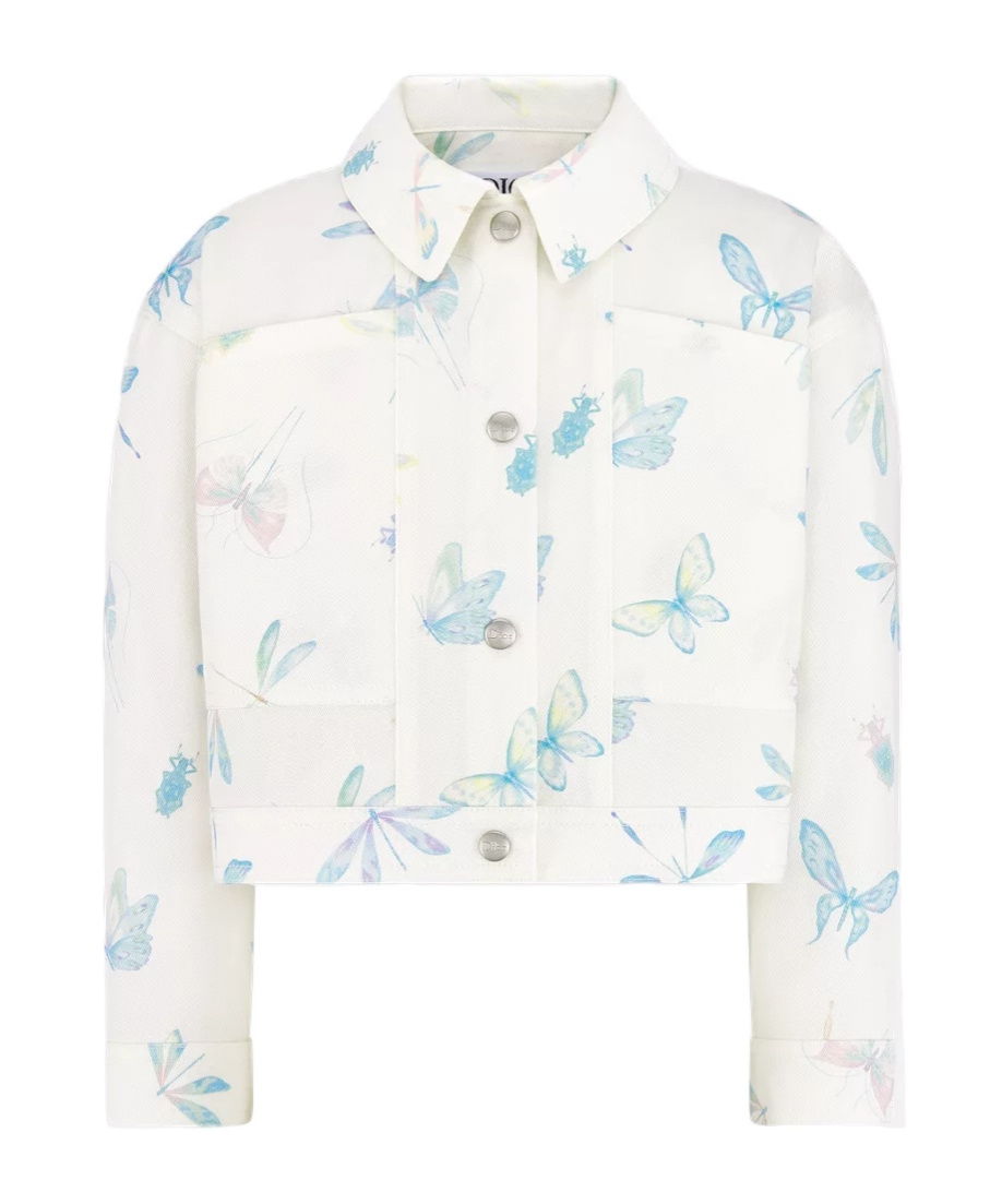 Dior Kids' Jacket In White