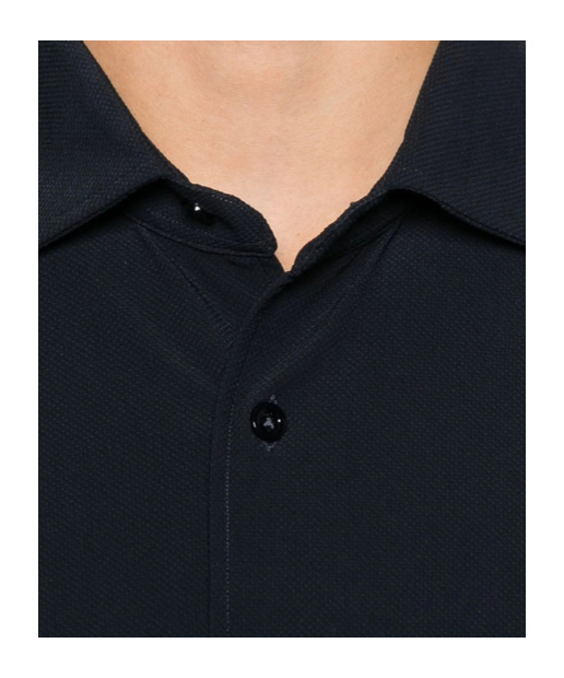 Mazzarelli Button-down Long-sleeved Shirt In Blue