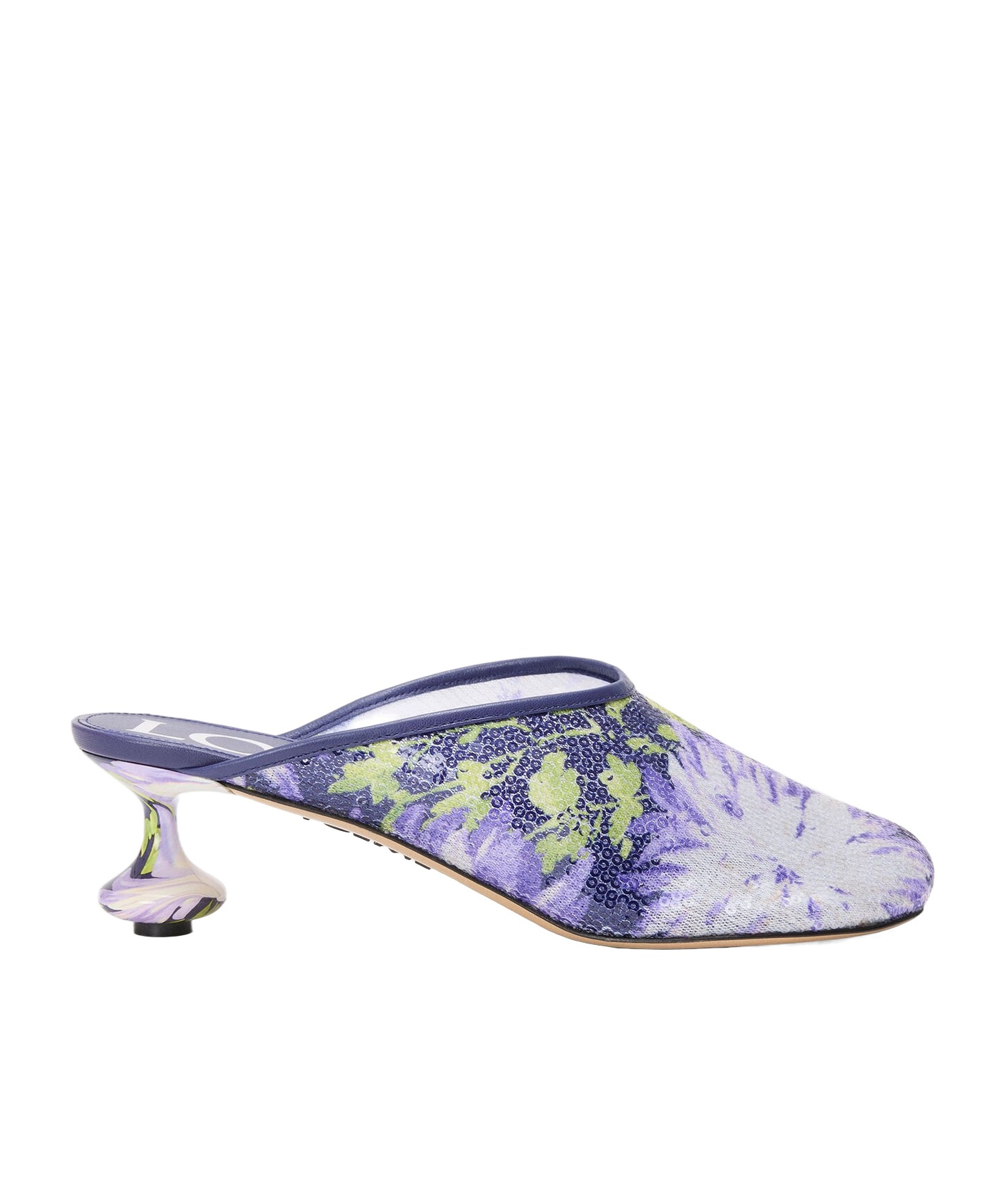 LOEWE TOY MULE IN SEQUINS