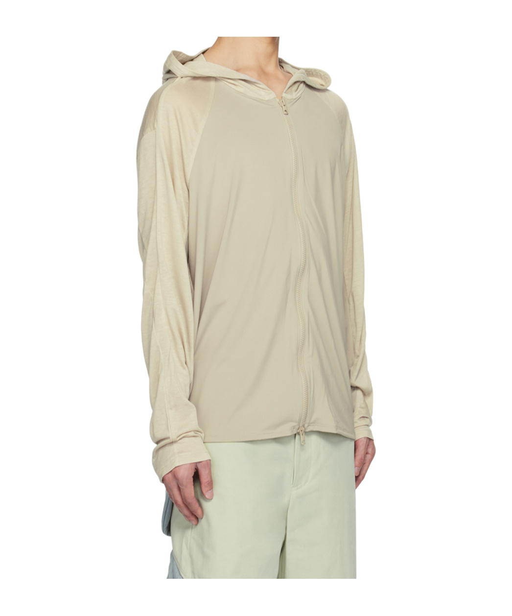 Post Archive Faction (paf) Hooded Long-sleeve Casual Jacket In Brown