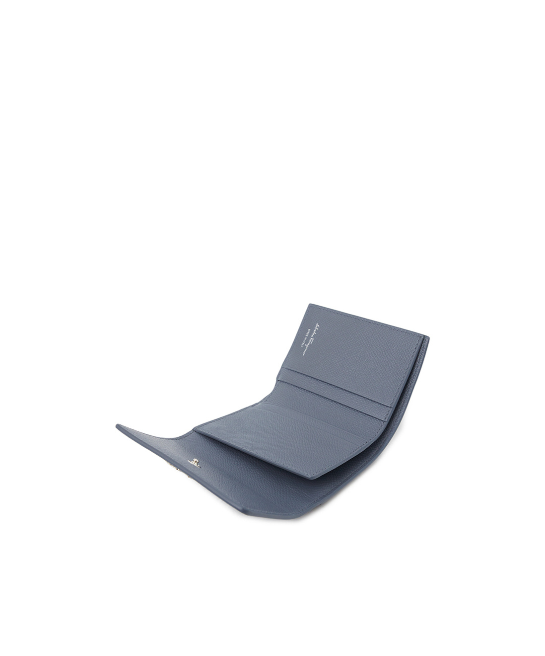 Ferragamo Trifold Wallet In Gray