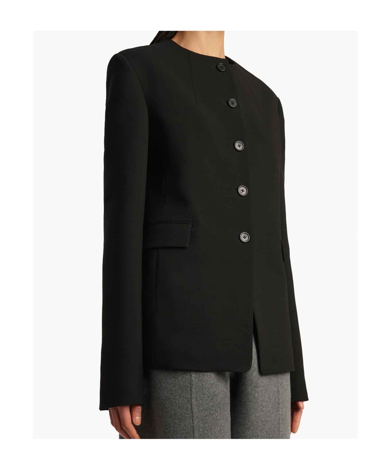 Khaite Jameson Jacket In Black