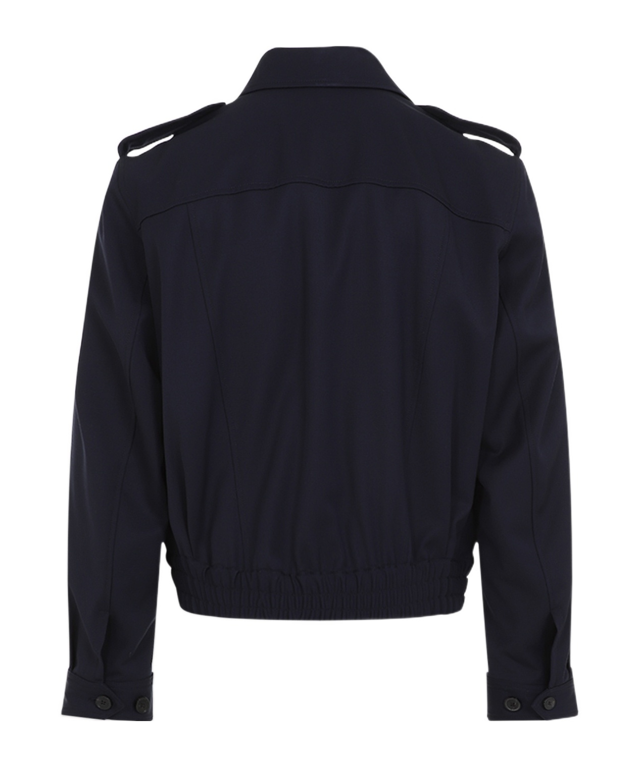 Dries Van Noten Long-sleeved Casual Jacket In Black