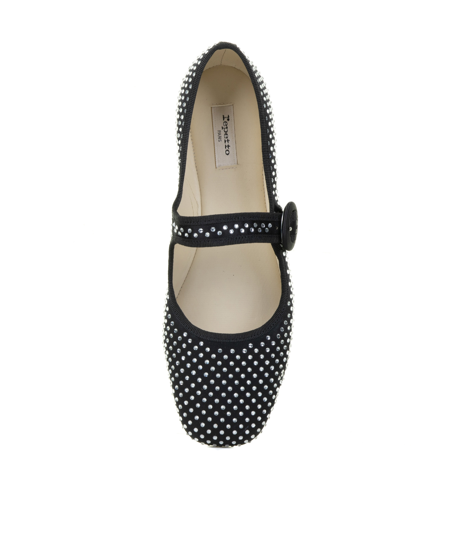 Repetto Woman Ballet Flats Black Size 7 Textile Fibers In Black