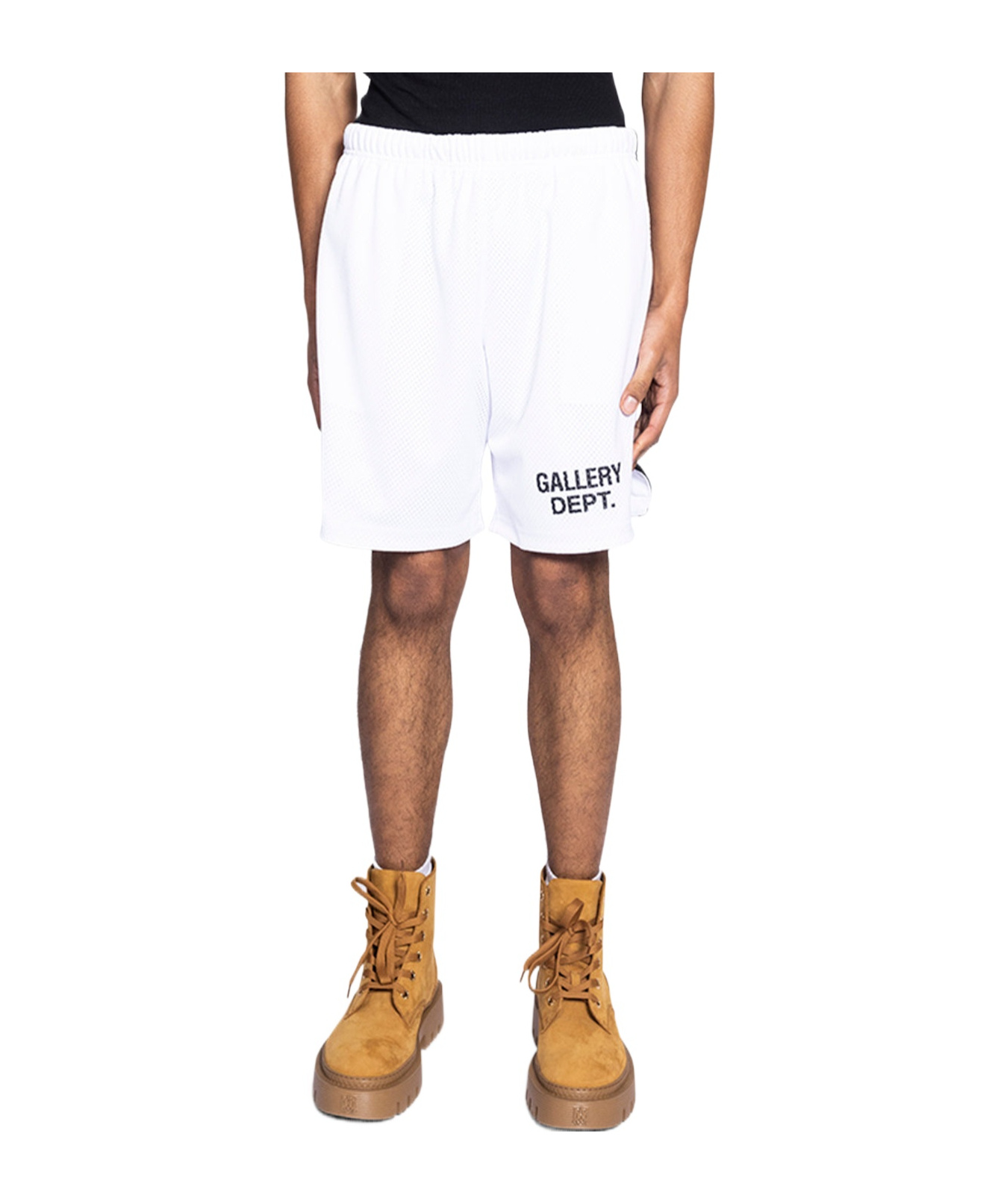 Gallery Dept. Elastic Waist Shorts In White