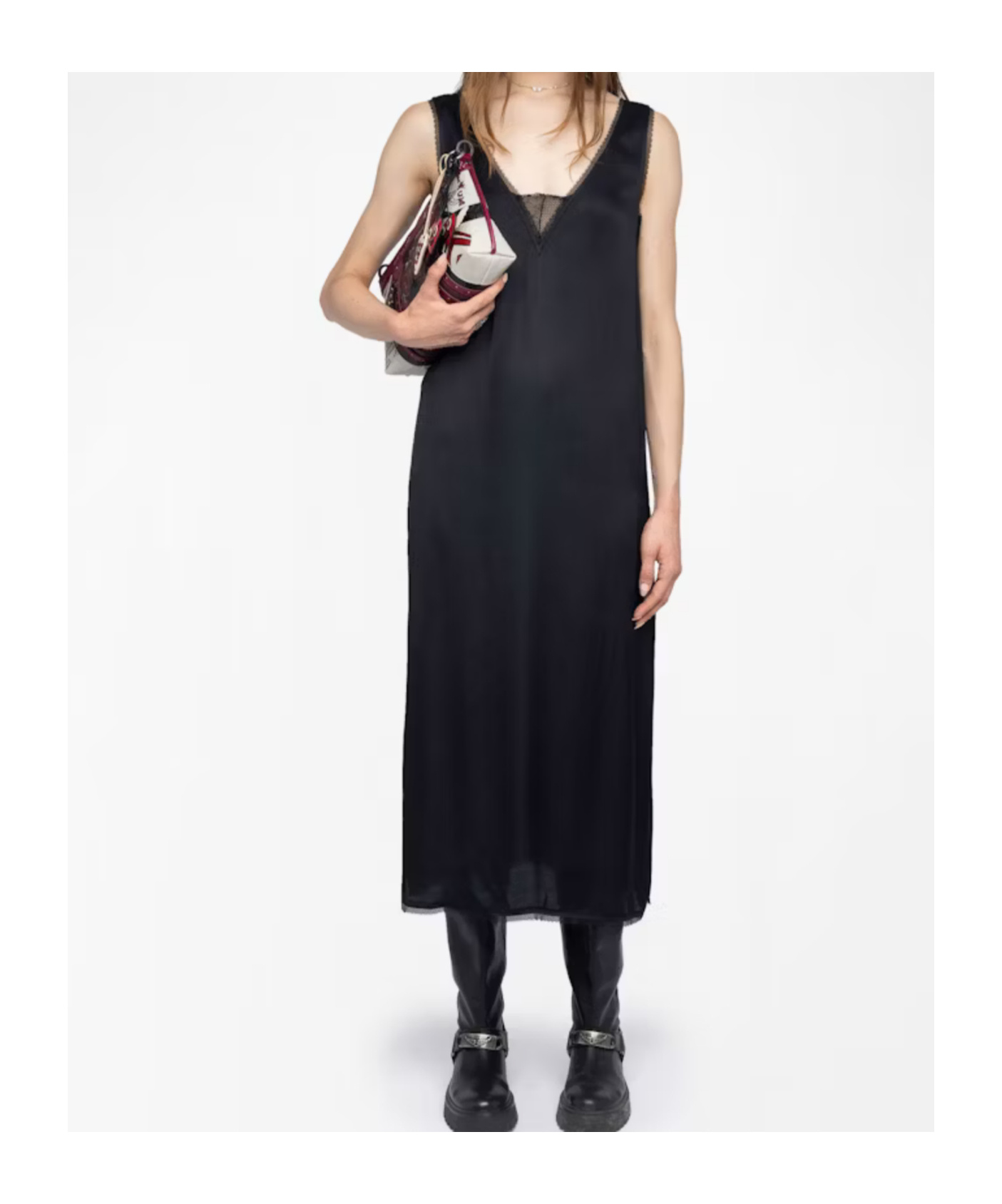 Zadig & Voltaire Sleeveless Dress In Black