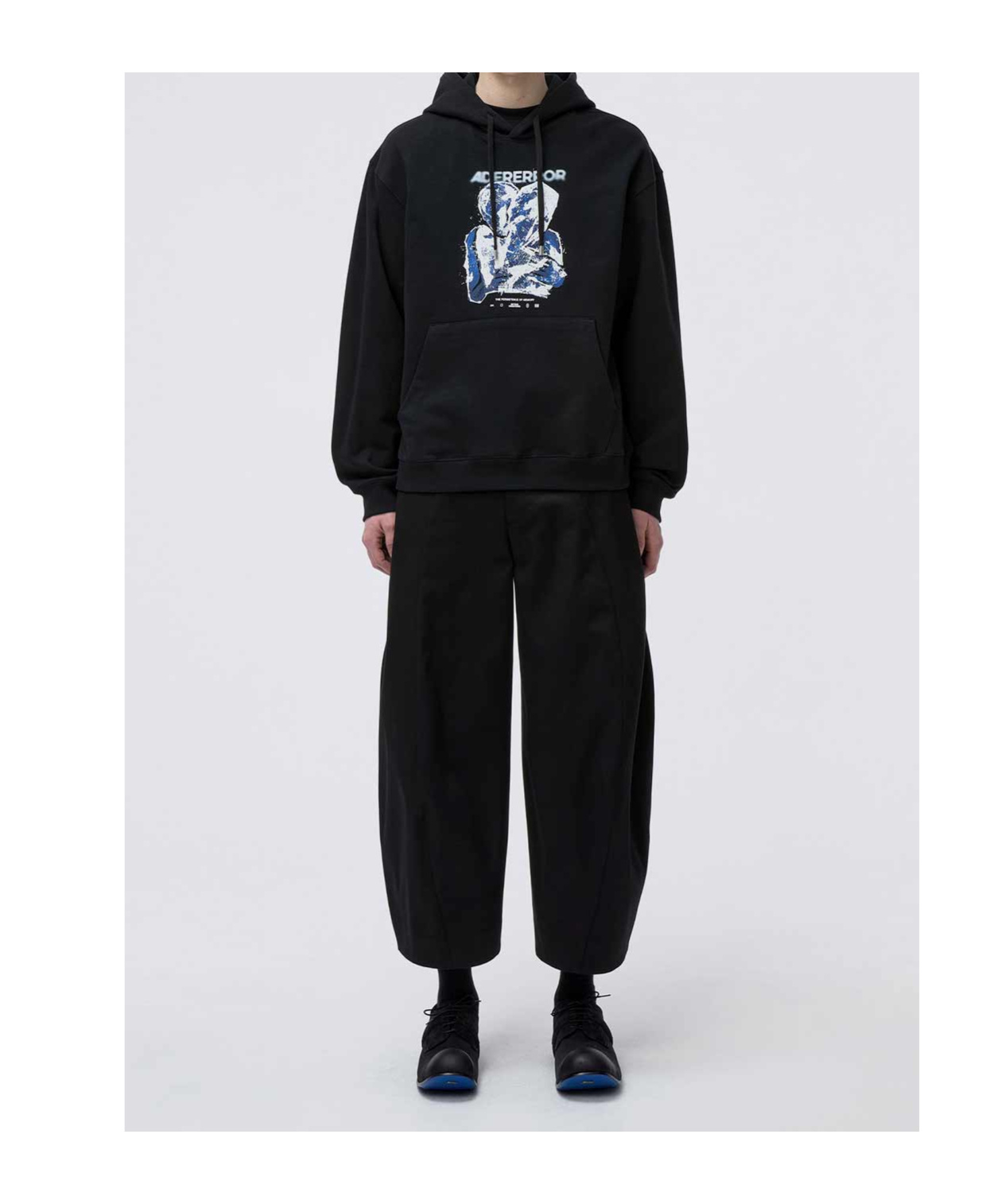 Ader Error Long Sleeve Sweatshirt In Black