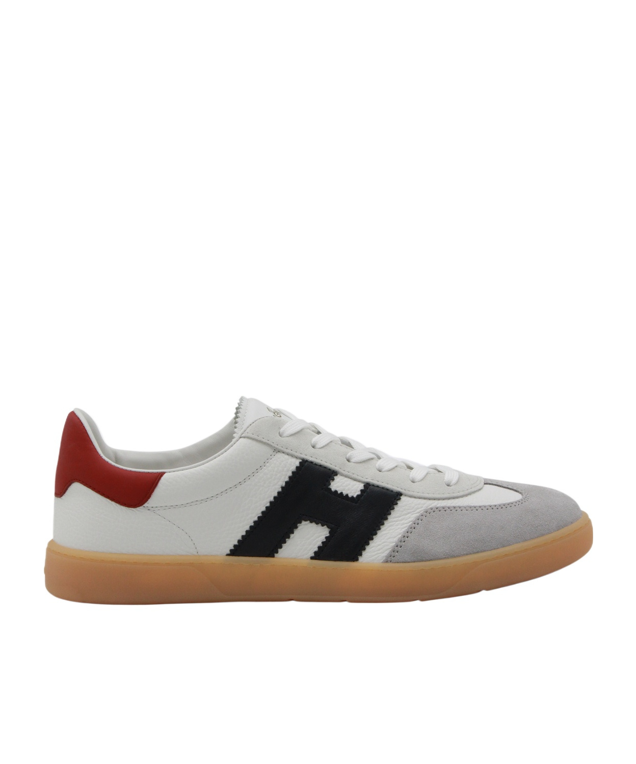 Hogan H-stripe Low-top Sneakers In Animal Print