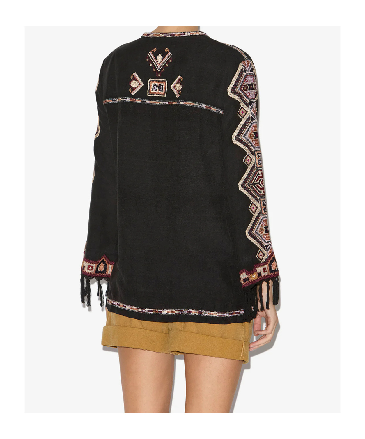 Shop Isabel Marant Zelda Blouse In Black