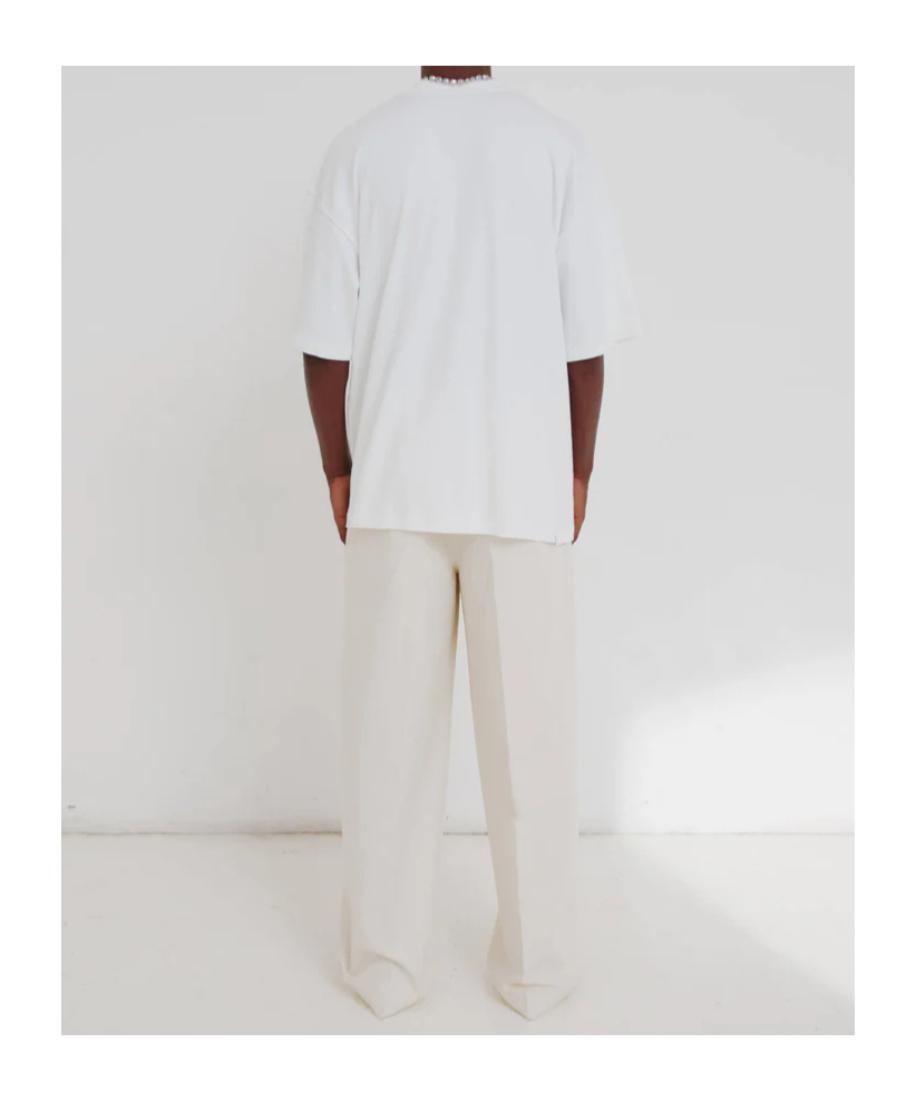 Darkpark Mick Crewneck T-shirt In White