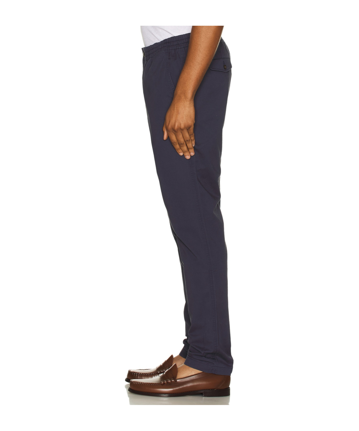 Polo Ralph Lauren Elastic Waist Sweatpants In Black