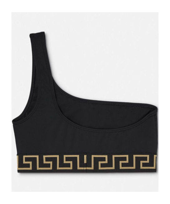 Versace Greca Border Bikini Top