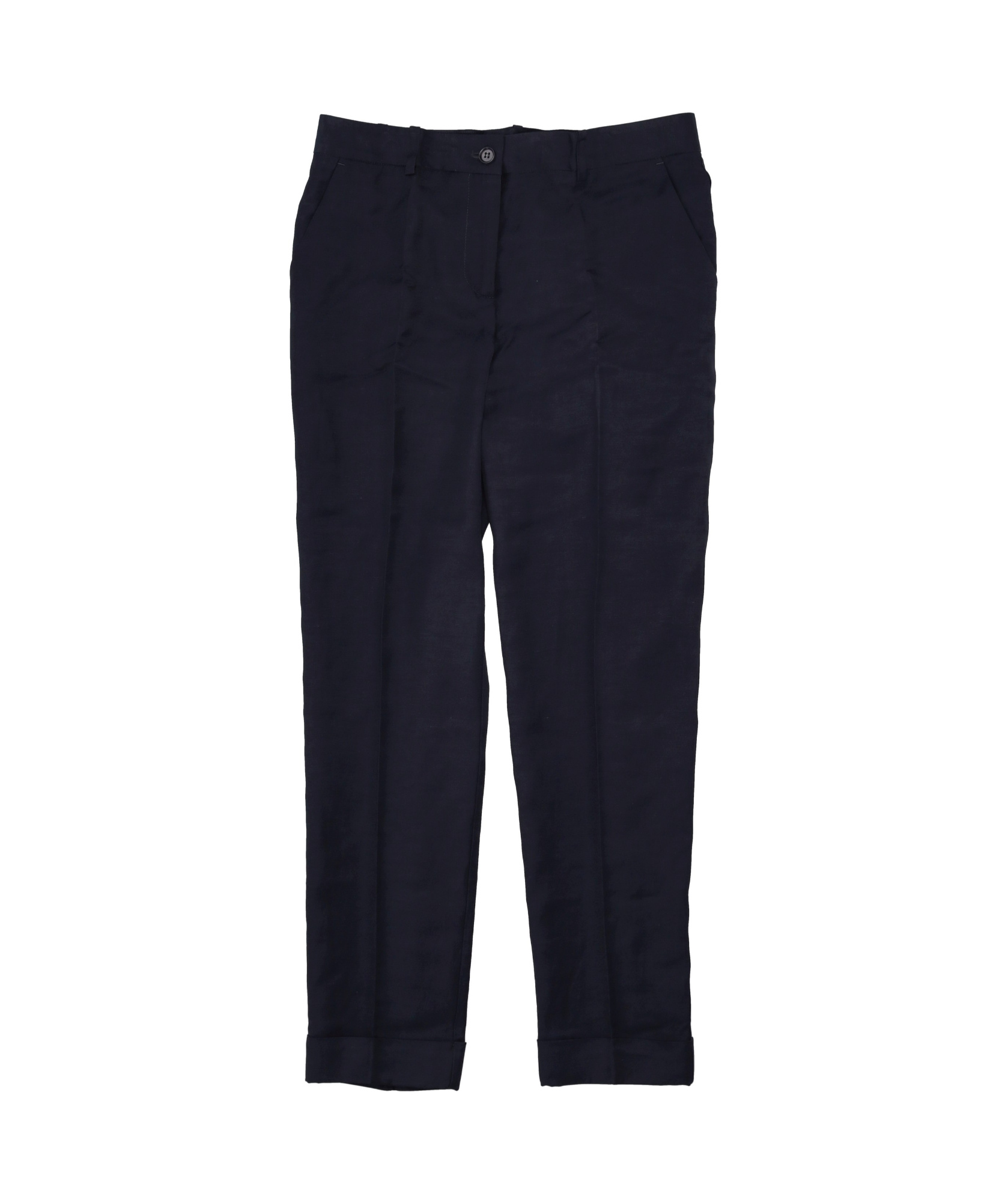P.a.r.o.s.h Tailored Double-breasted Trousers Pockets In Navy Blue