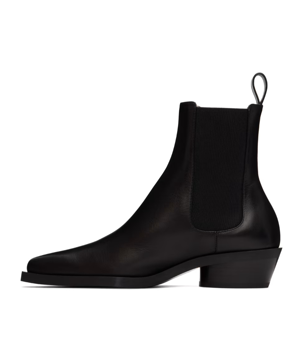 Proenza Schouler Bronco Chelsea Boots In Black