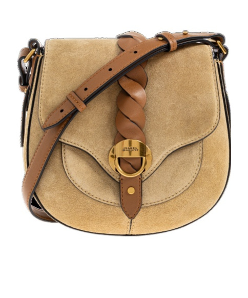 Isabel Marant Flap Shoulder Bag In Brown