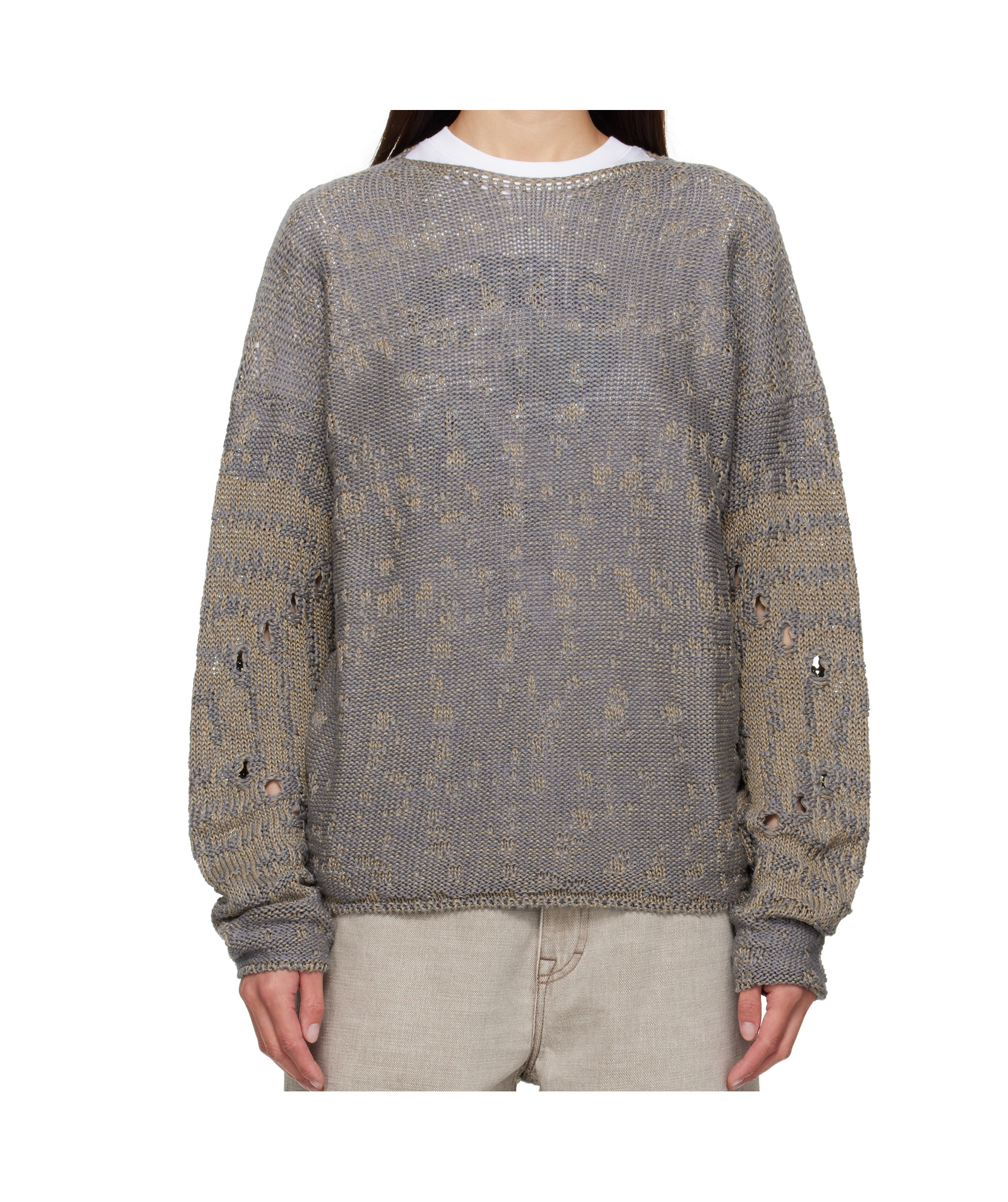 Roa Vortex Sweater In Gray