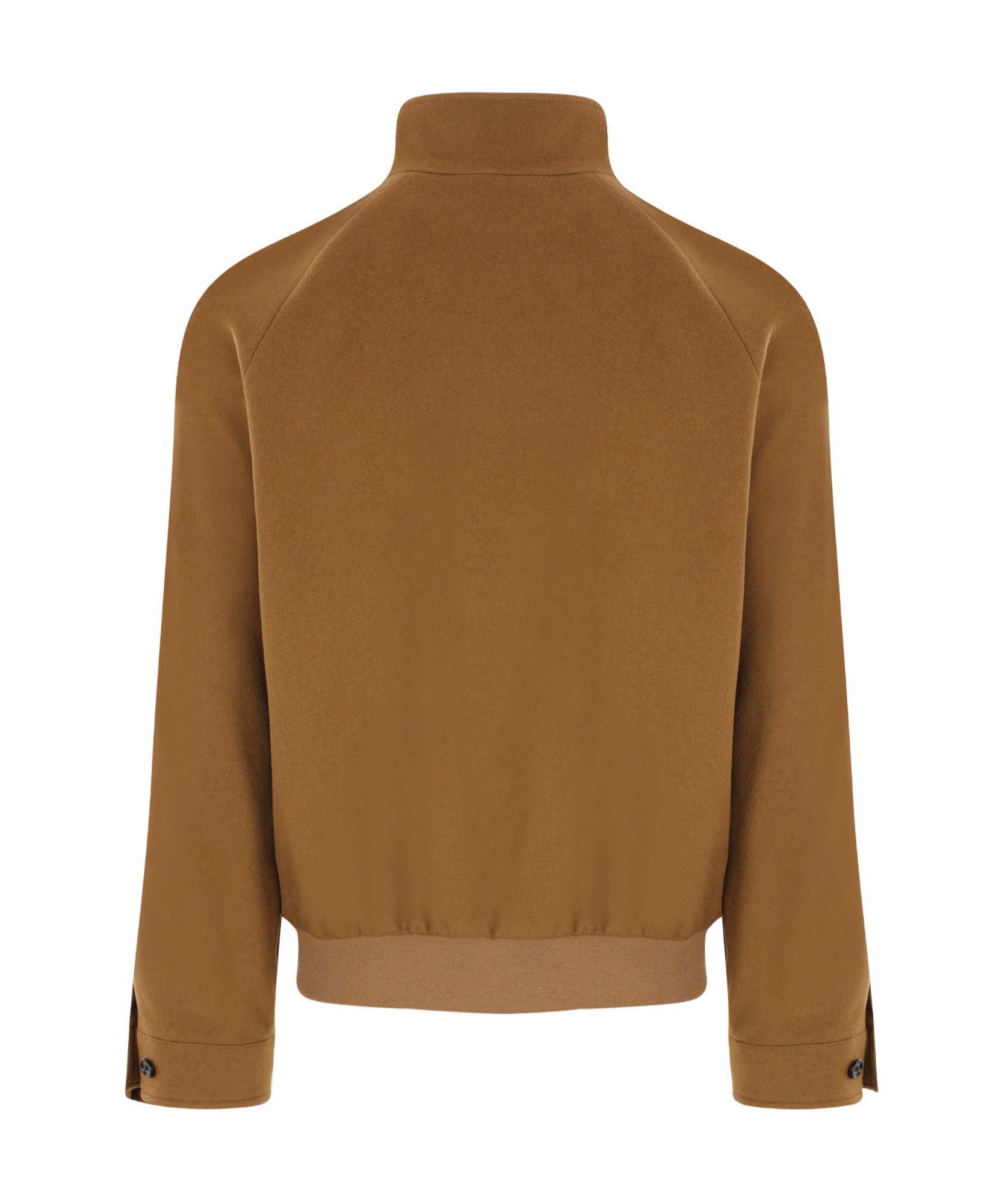 Burberry Luxe Cashmere Harrington Jacket In Brown