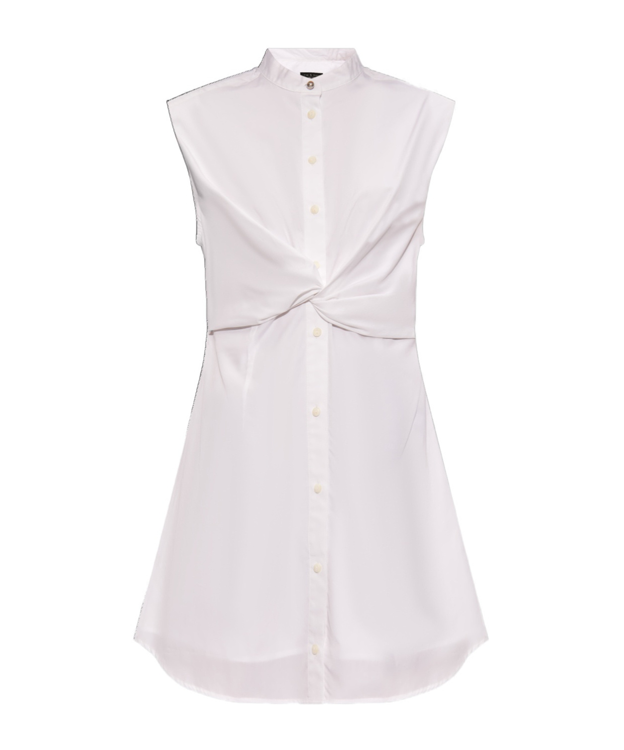 Rag & Bone Louisa Sleeveless Poplin Shirtdress In White