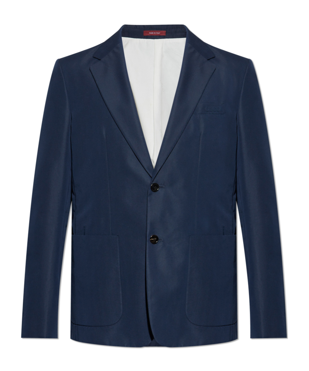 Gucci Blazer With Open Lapels In Blue