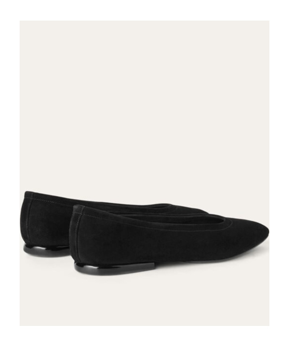 Shop Loro Piana Primula Ballerina Flats In Black
