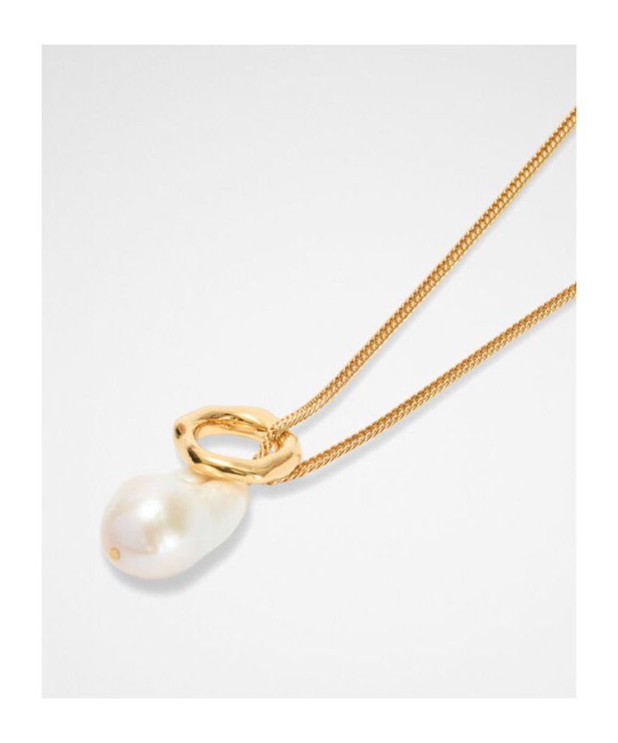 Jil Sander Embellished Necklace In Gold