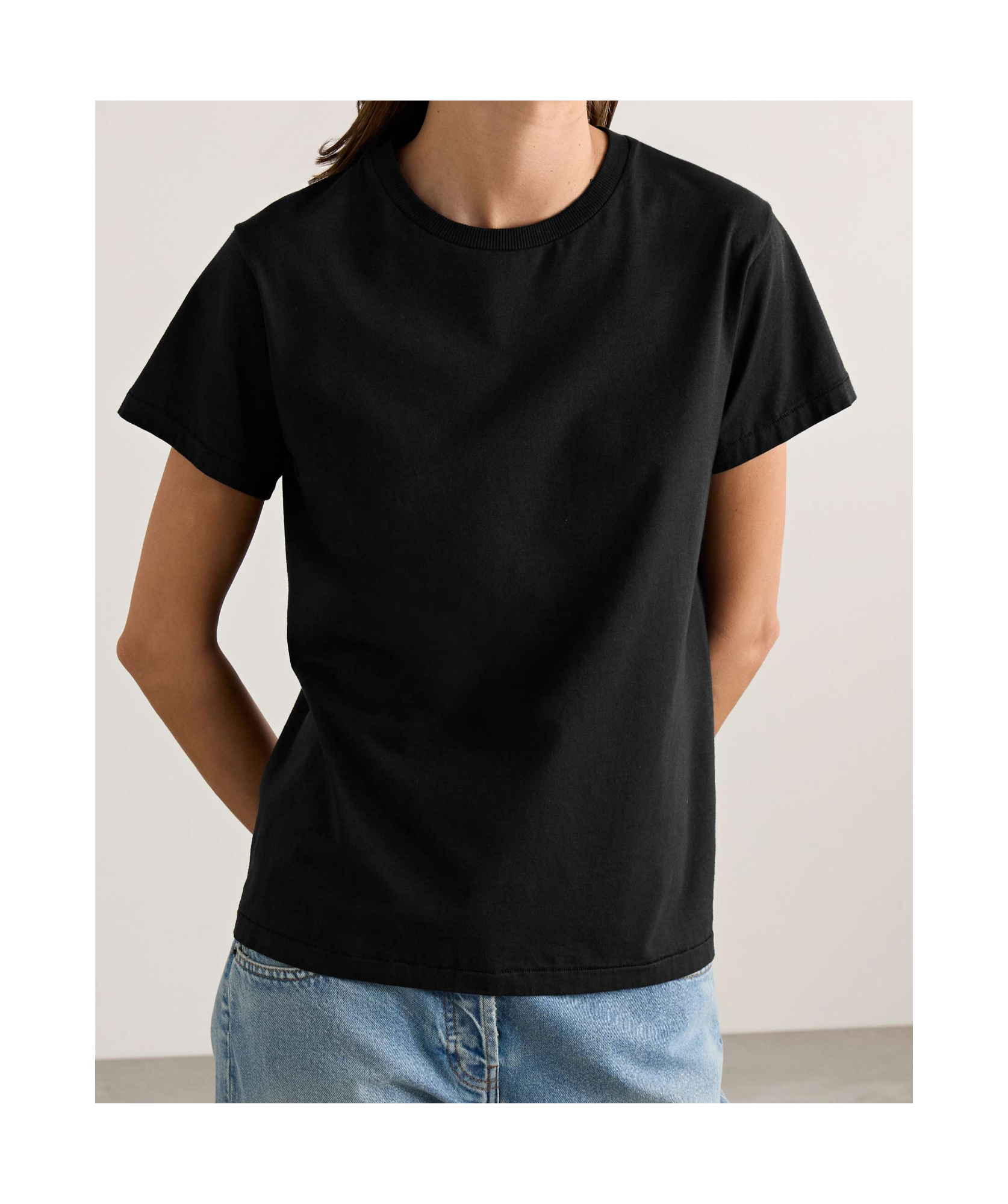 The Row Chiara Short-sleeved T-shirt In Black