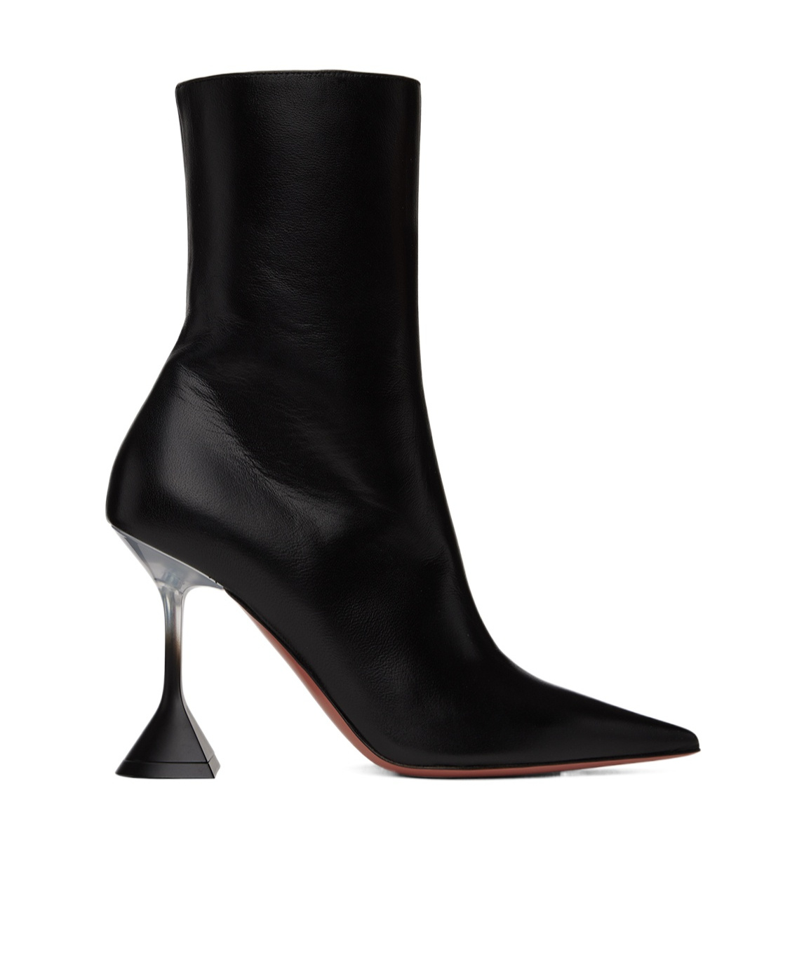 AMINA MUADDI GIORGIA GLASS SHORT BOOTS 