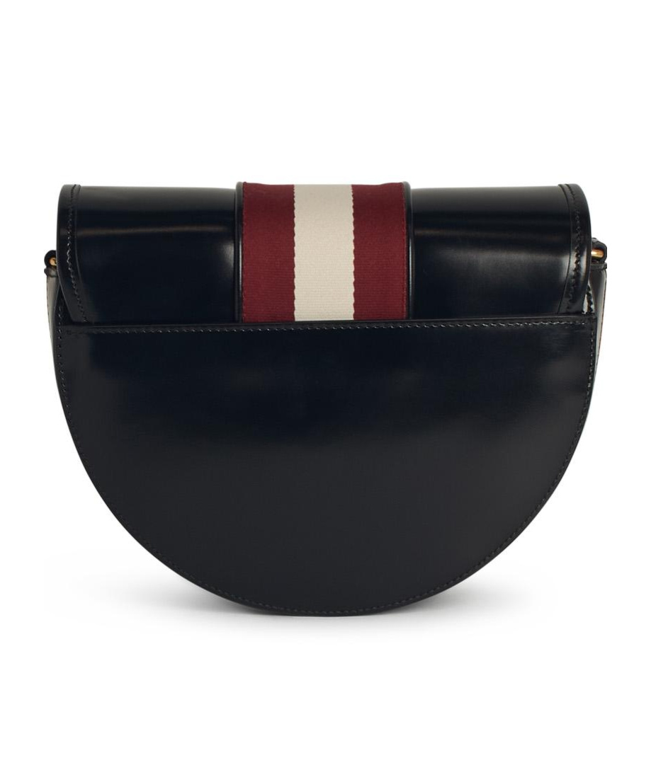 Shop Bally 'beckett' Leather Crossbody Bag In Black