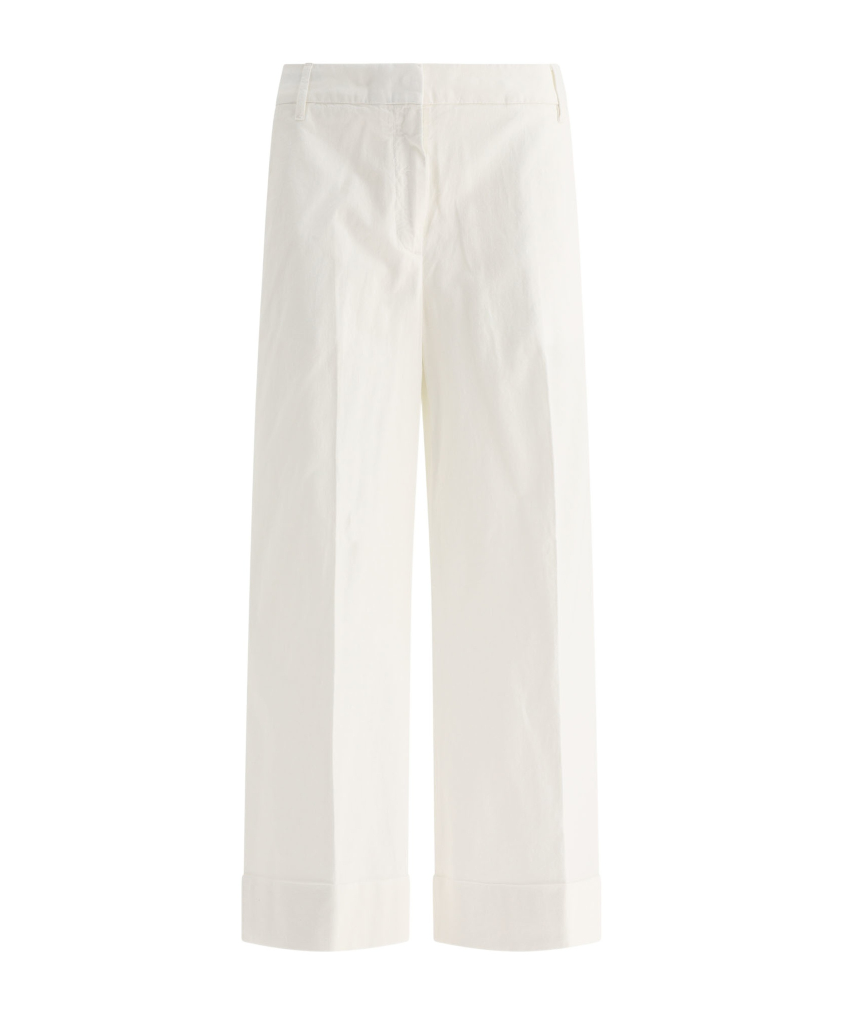 Jacob Cohen Belt-loop Casual Pants In White