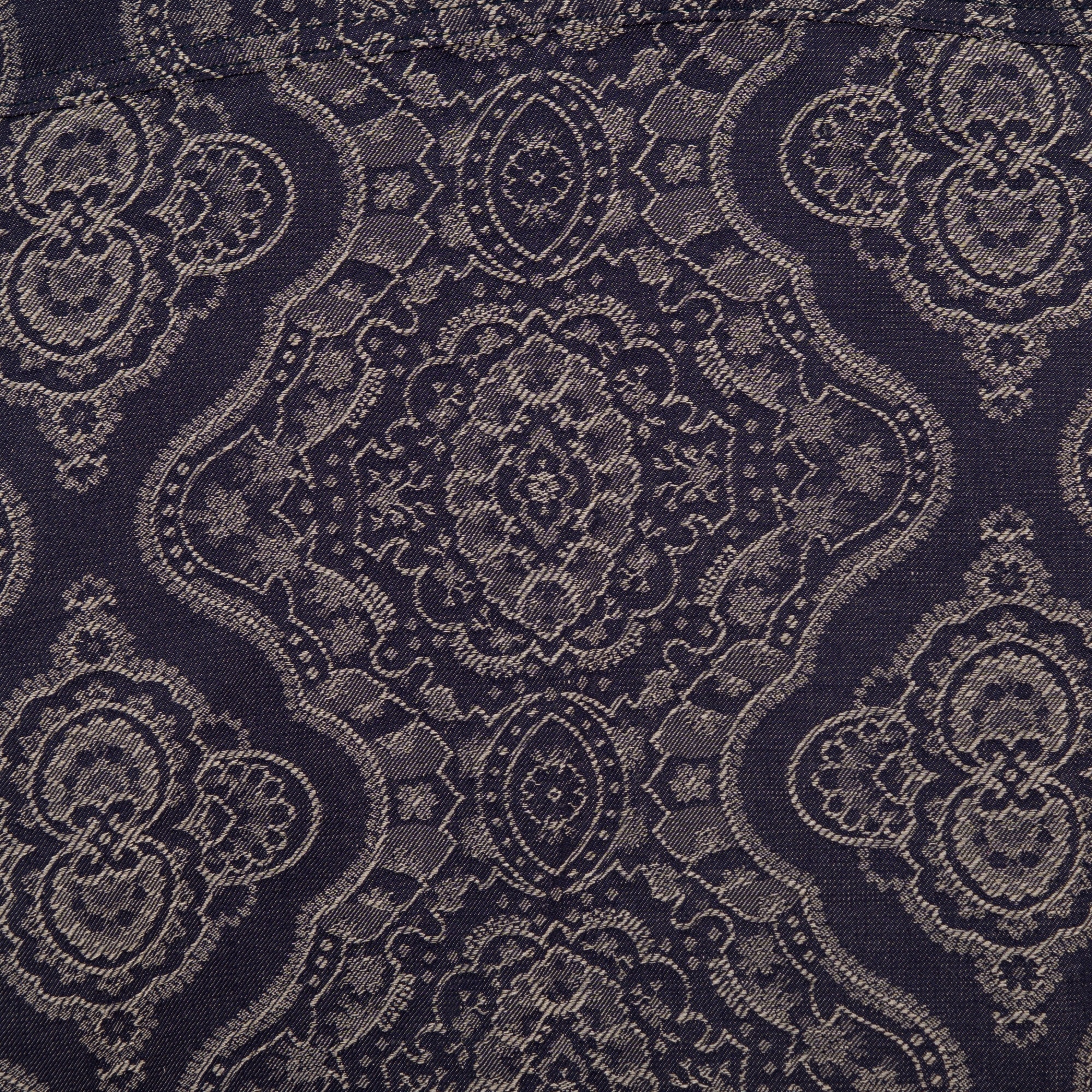 Etro Patterned-jacquard Shirt Jacket In Black