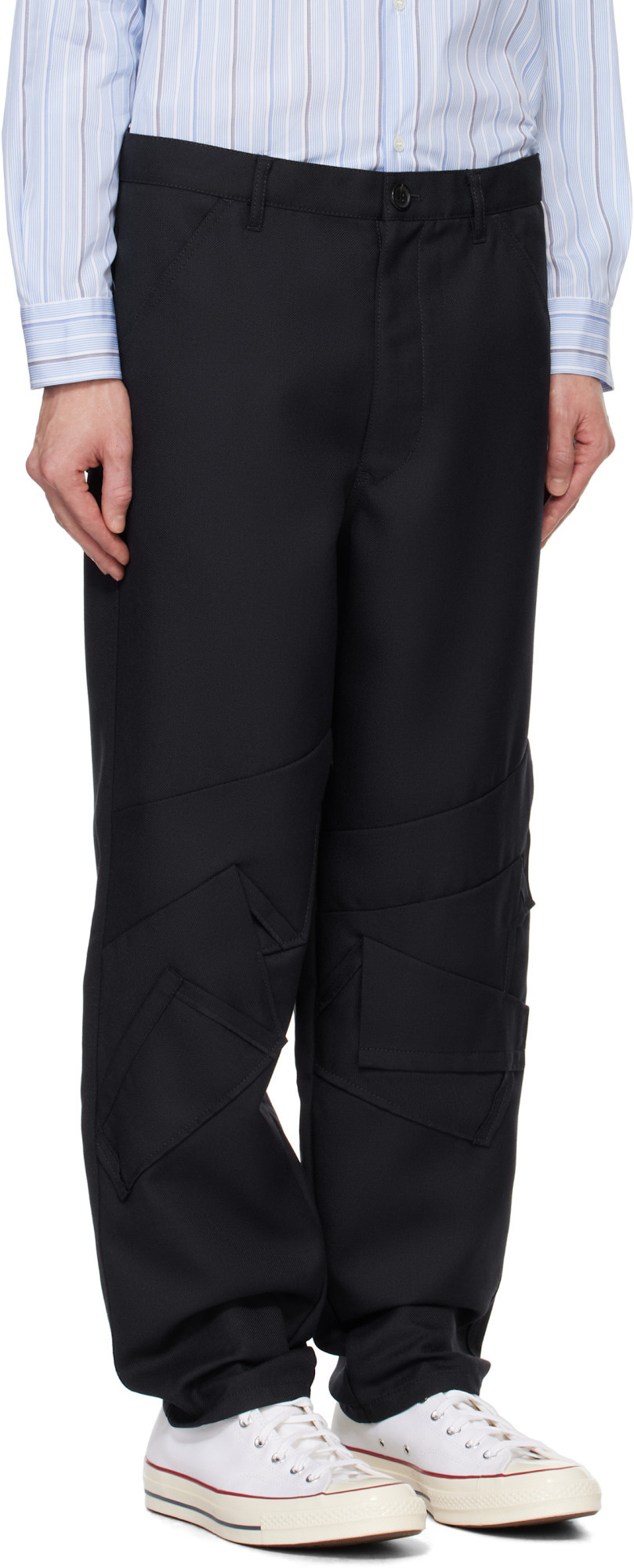 Comme Des Garçons Casual Pants With Belt Loops