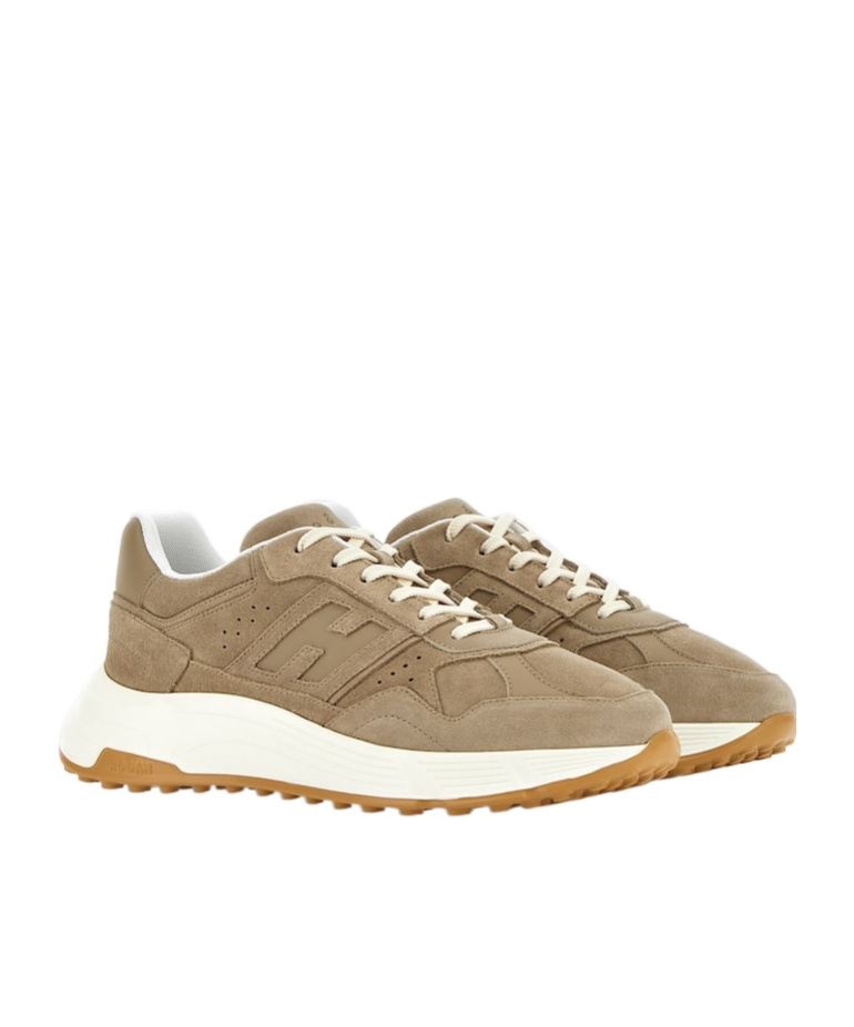 Hogan Hyperlight Sneakers In Brown